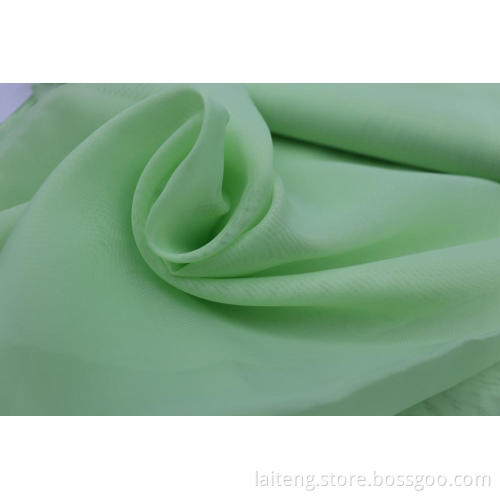 100% Polyester Poly Voile Fabrics For Curtain